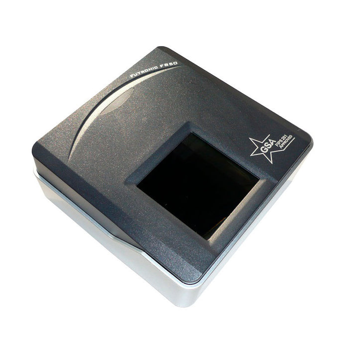 Futronic FS50 | Escáner de huella 2 dedos PIV (FBI) USB 2.0