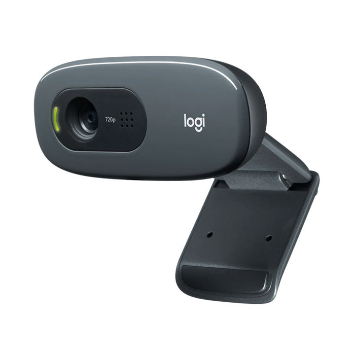 Logitech C270 | Webcam HD 720p 30fps con micrófono y corrección de luz