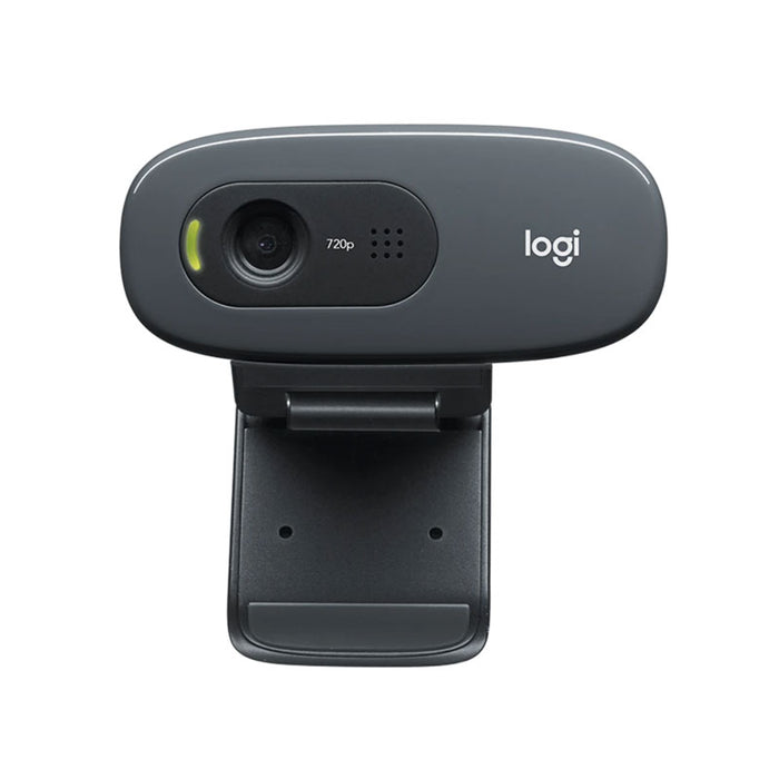 Logitech C270 | Webcam HD 720p 30fps con micrófono y corrección de luz