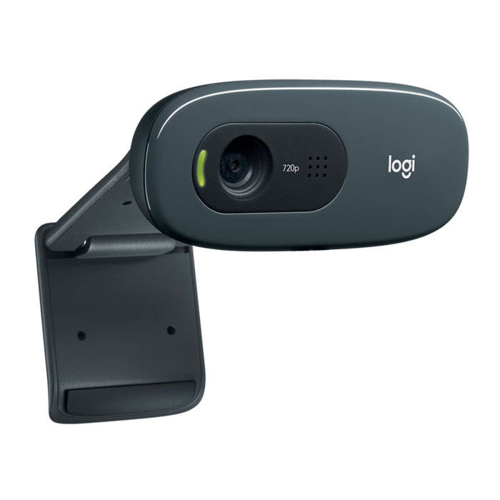 Logitech C270 | Webcam HD 720p 30fps con micrófono y corrección de luz
